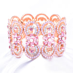 Elegant Classical  Crystal Stretch Bracelet_4 colors